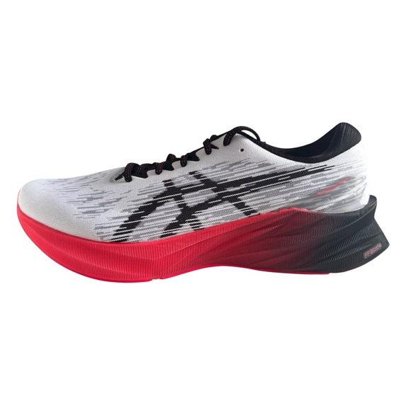 ASICS Men's Athletic Shoes - White and Red - Picture 1 of 11